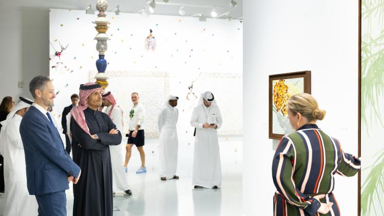 جانب من الزيارة