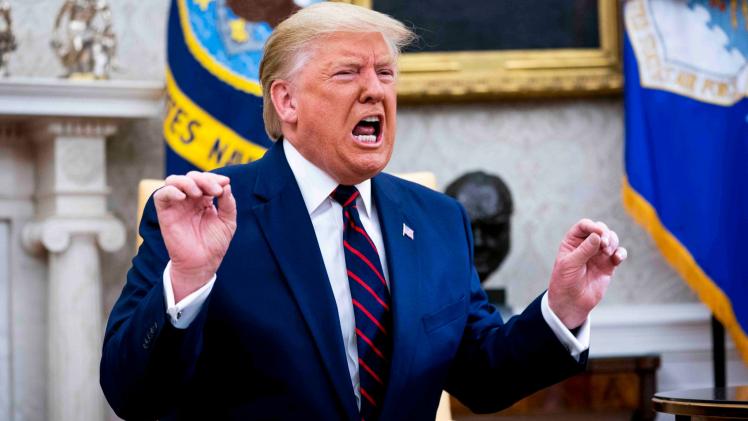 الرئيس الأمريكي دونالد ترامب