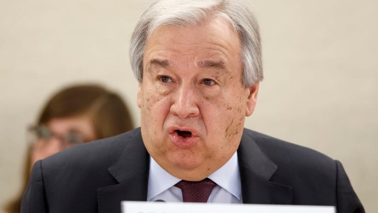 الأمين العام للأمم المتحدة أنطونيو غوتيريش