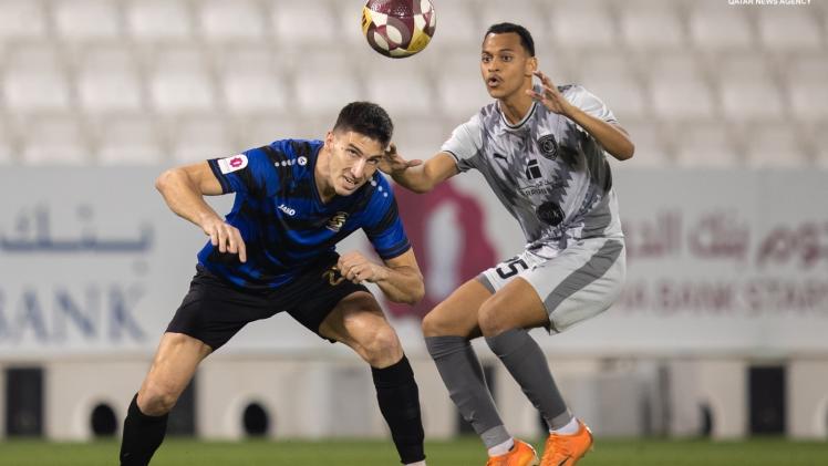 من مباراة الدحيل والسيلية