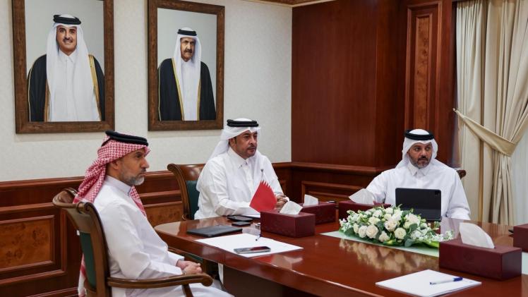 جانب من المشاركة القطرية في المؤتمر