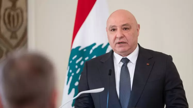 الرئيس اللبناني العماد جوزاف عون