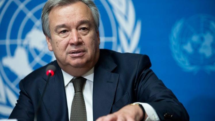 أنطونيو غوتيريش الأمين العام للأمم المتحدة