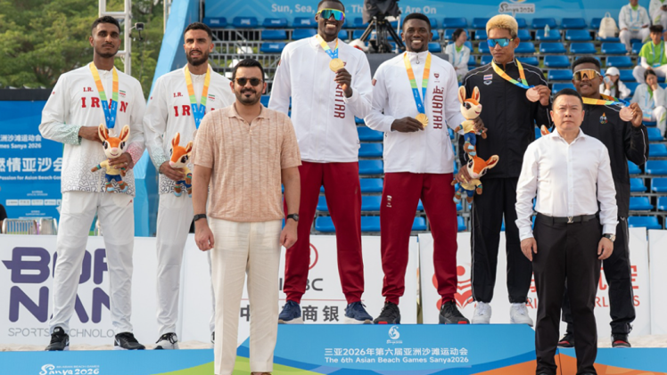 جانب من تتويج االفائزين