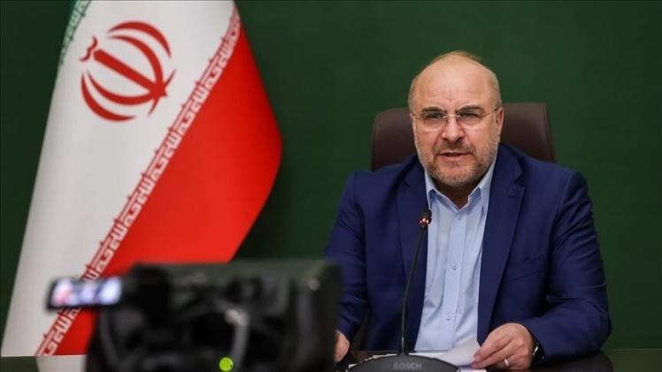 رئيس البرلمان الإيراني محمد باقر قاليباف