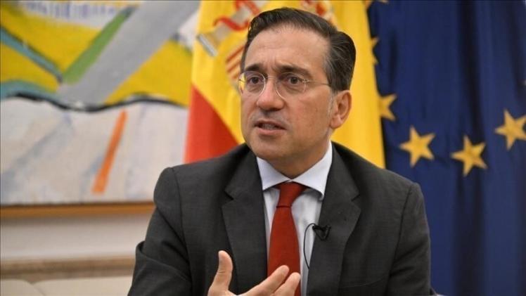 وزير الخارجية الإسباني خوسيه مانويل ألباريس