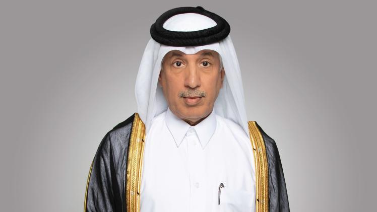سعادة السيد سلطان بن سعد المريخي وزير الدولة للشؤون الخارجية