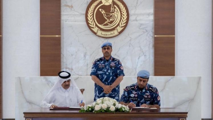 جانب من توقيع مذكرة التفاهم