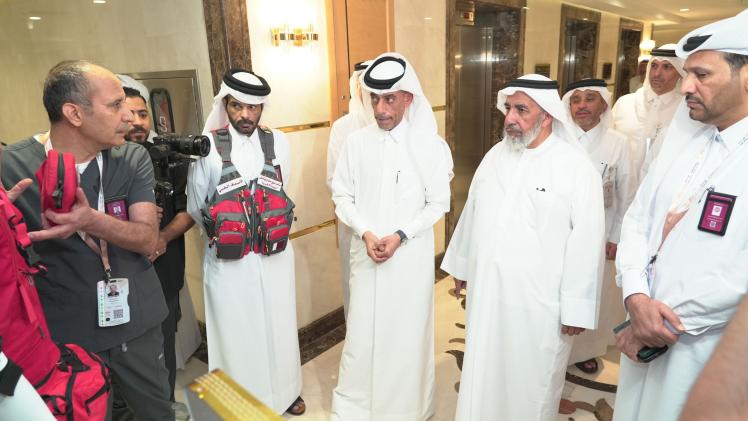 جانب من افتتاح الوحدة الطبية
