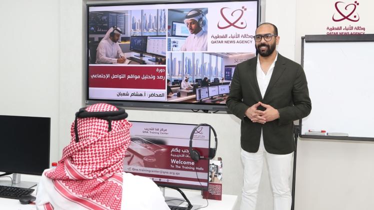 جانب من فعاليات الدورة التدريبية