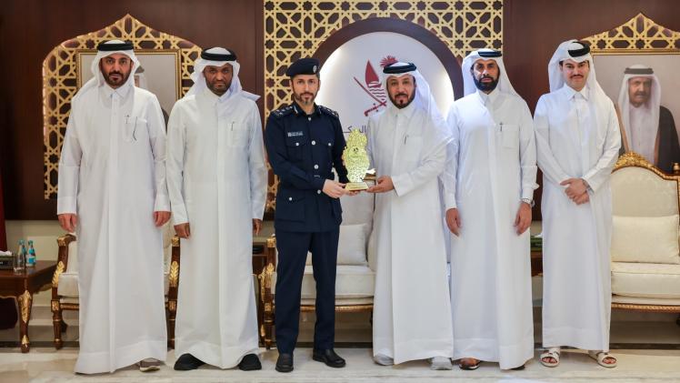 جانب من مشاركة وزارة الداخلية في الاجتماع