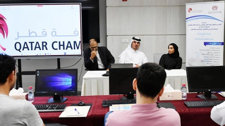 جانب من أعمال التدريب والتأهيل