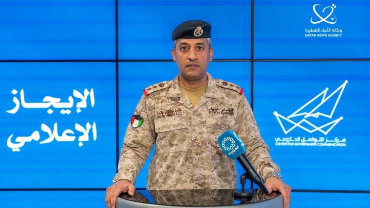العقيد الركن سعود العطوان المتحدث الرسمي لوزارة الدفاع الكويتية