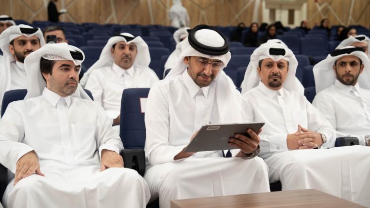 جانب من حفل تدشين الموقع الجديد