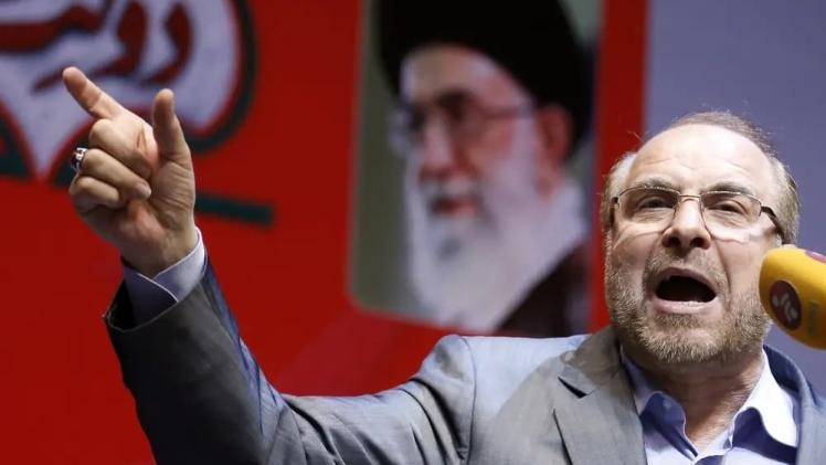 رئيس البرلمان الإيراني محمد باقر قاليباف