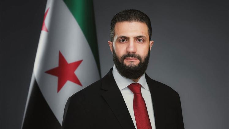 الرئيس السوري أحمد الشرع