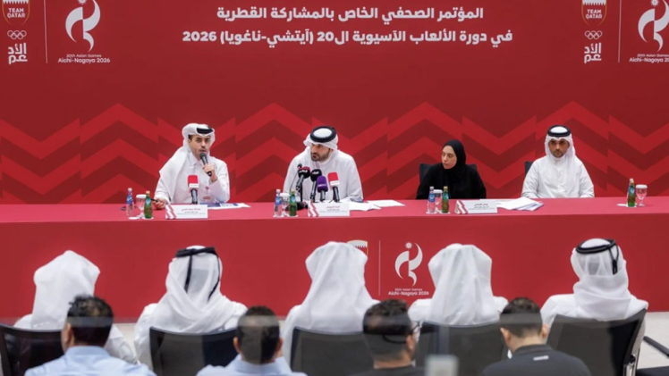 جانب من المؤتمر الصحفي