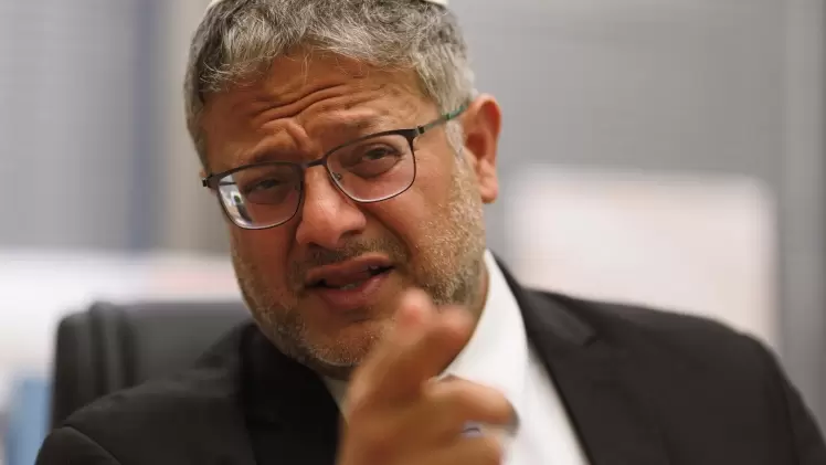 إيتمار بن غفير وزير الأمن القومي الإسرائيلي،