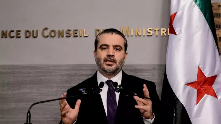 وزير الخارجية في الحكومة السورية أسعد الشيباني