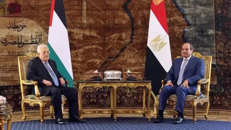 عبد الفتاح السيسي ومحمود عباس