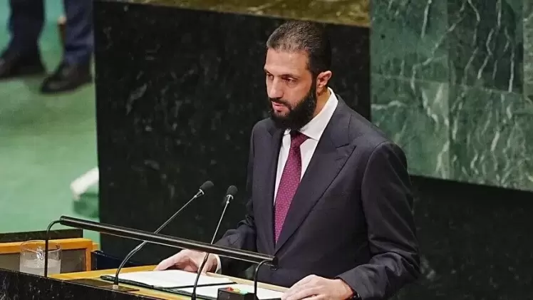 الرئيس السوري أحمد الشرع