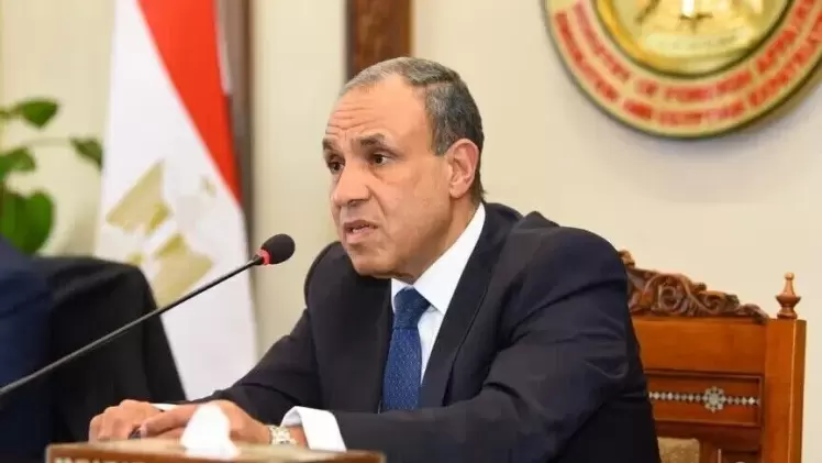 وزير الخارجية المصري بدر عبد العاطي