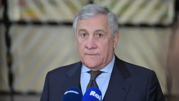 وزير الخارجية الإيطالي أنطونيو تاياني