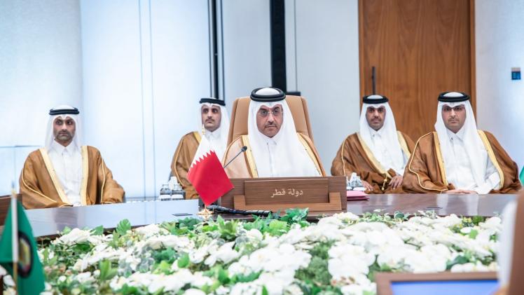 جانب من مشاركة سعادة وزير العمل في الاجتماع