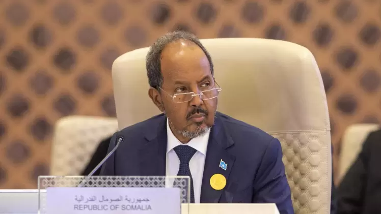 الرئيس الصومالي حسن شيخ محمود