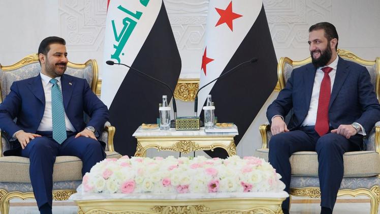 أحمد الشرع وعلي فالح الزيدي