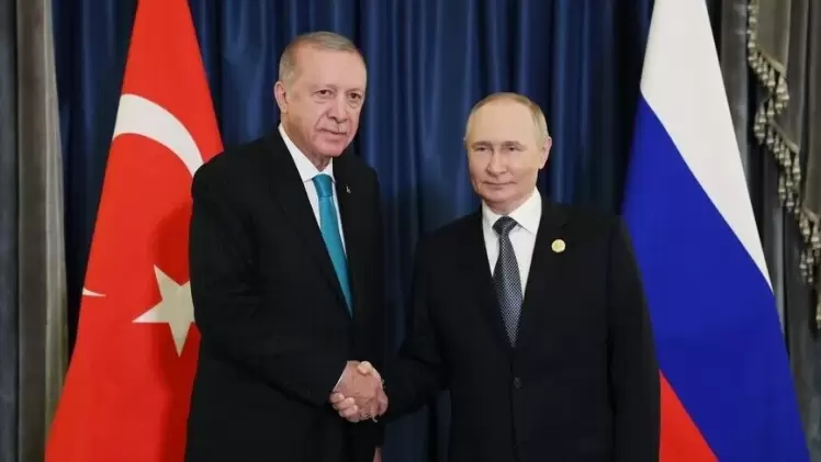 فيلادمير بوتين ورجب طيب أردوغان