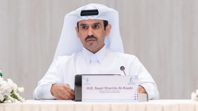 المهندس سعد بن شريدة الكعبي وزير الدولة لشؤون الطاقة