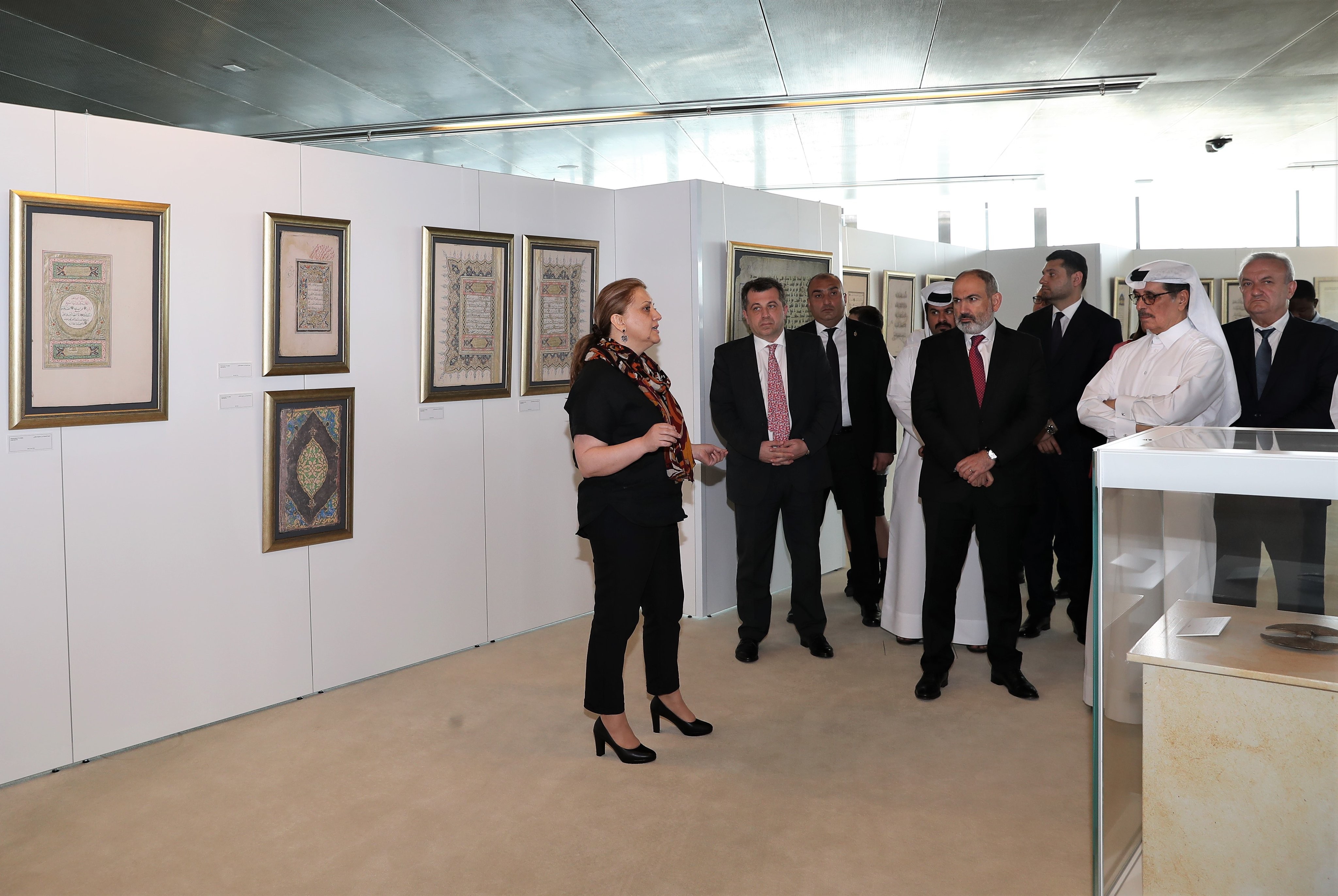 افتتاح معرض "رسائل عربية من أرمينيا" في مكتبة قطر | شبكة مرسال قطر