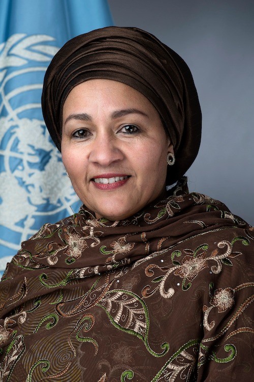 السيدة أمينة محمد نائب الأمين العام للأمم المتحدة