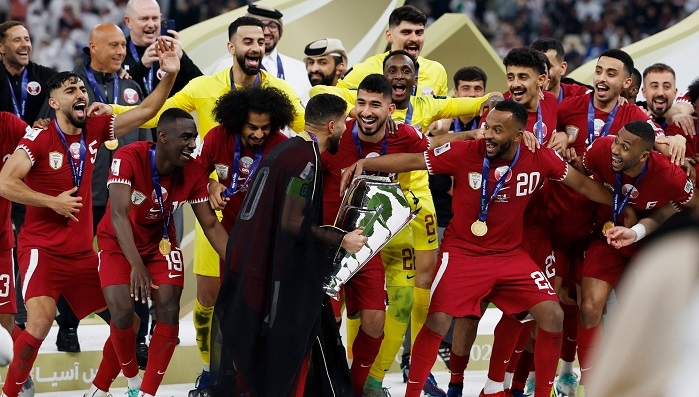 تتويج المنتخب القطري بلقب كأس آسيا