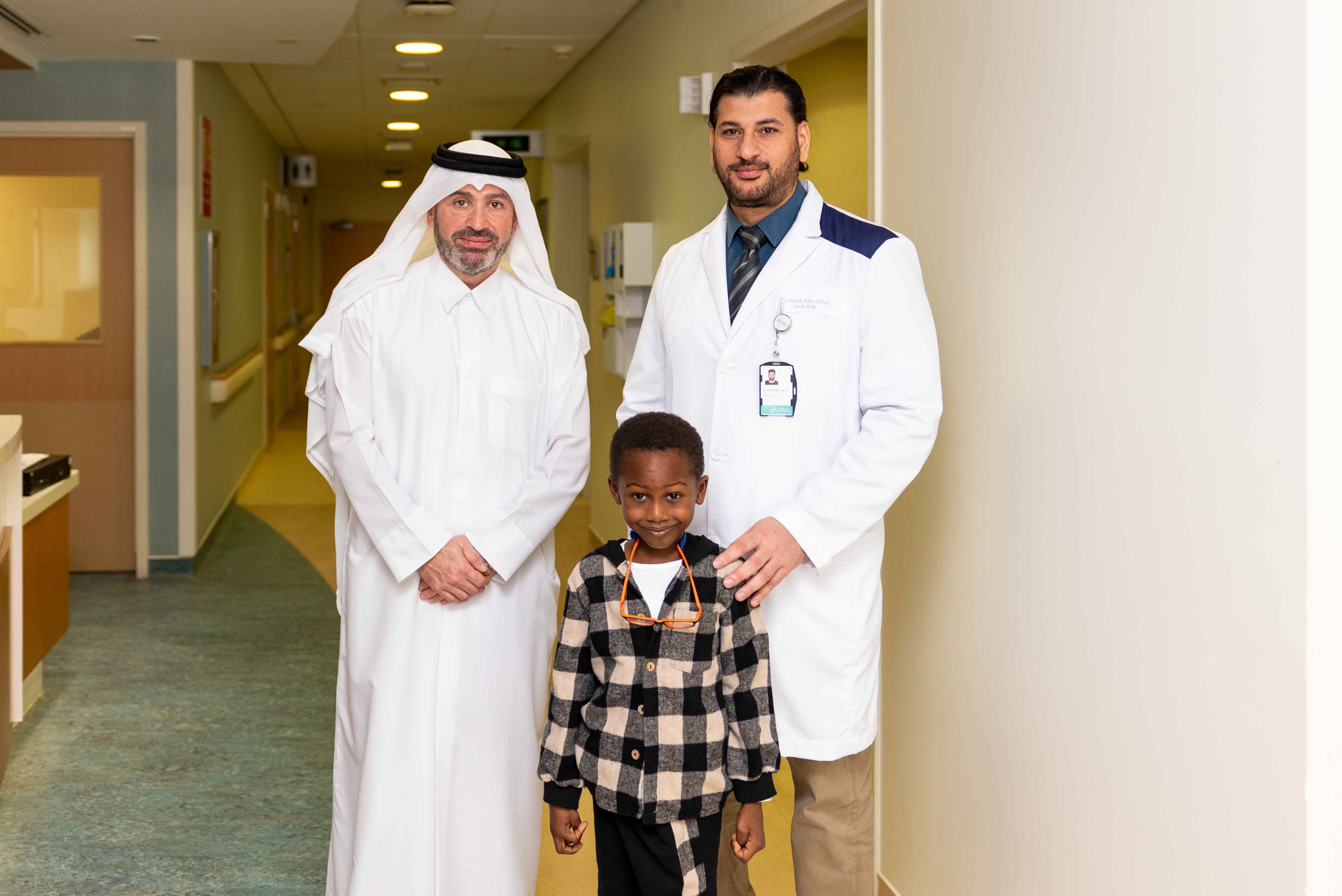 Dr. Faisal Abdulkader, Mohammed, and Dr. Malek Abu Safieh